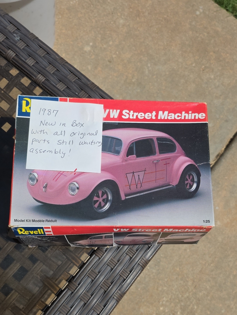 Car model box ( VW) 1987 Uncommon.